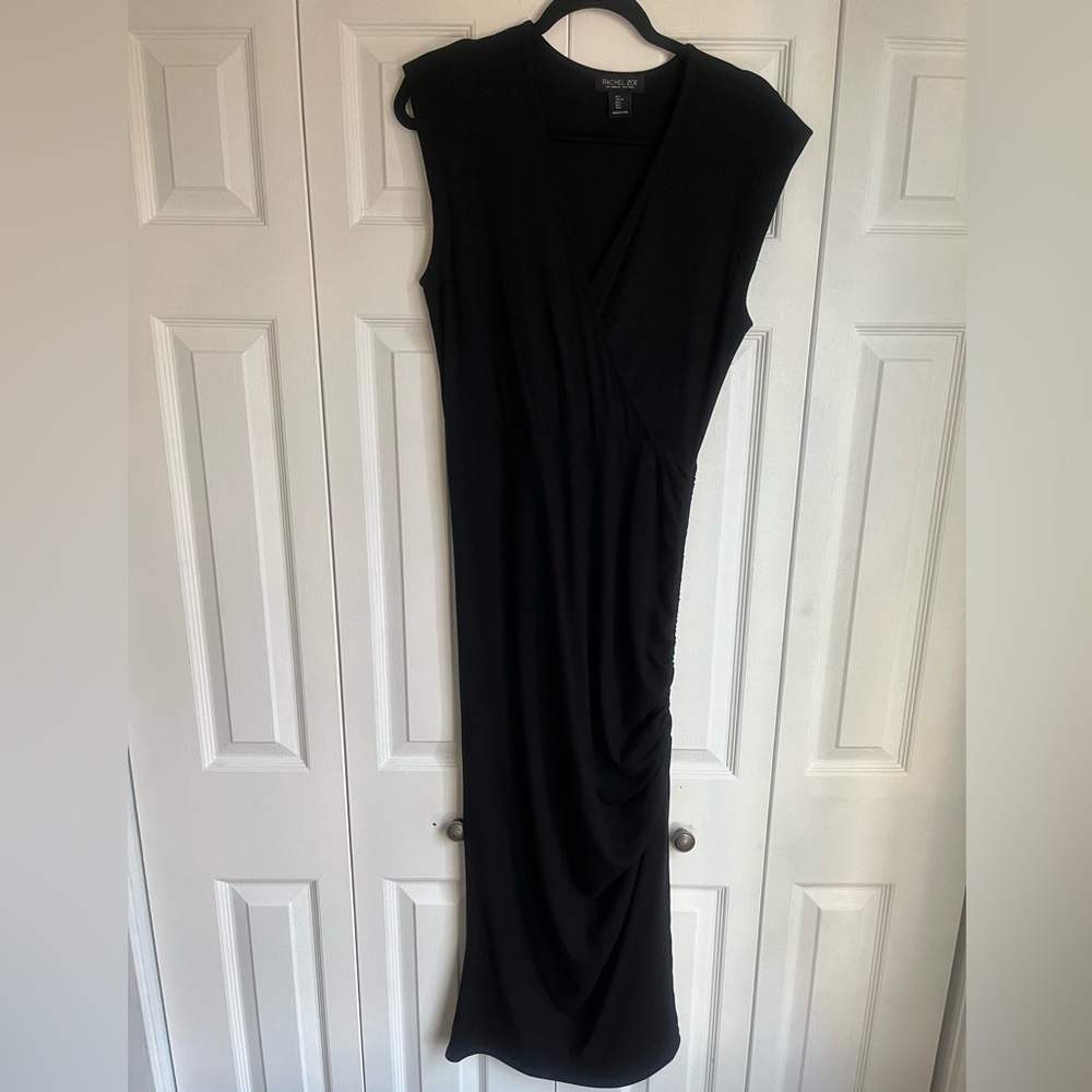 Rachel Zoe Adjustable Wrap Maxi Dress